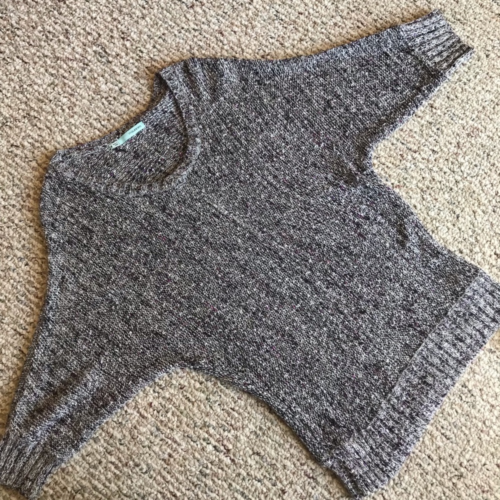 Maurice’s 1/2 Sleeve Purple Sweater Size M #224